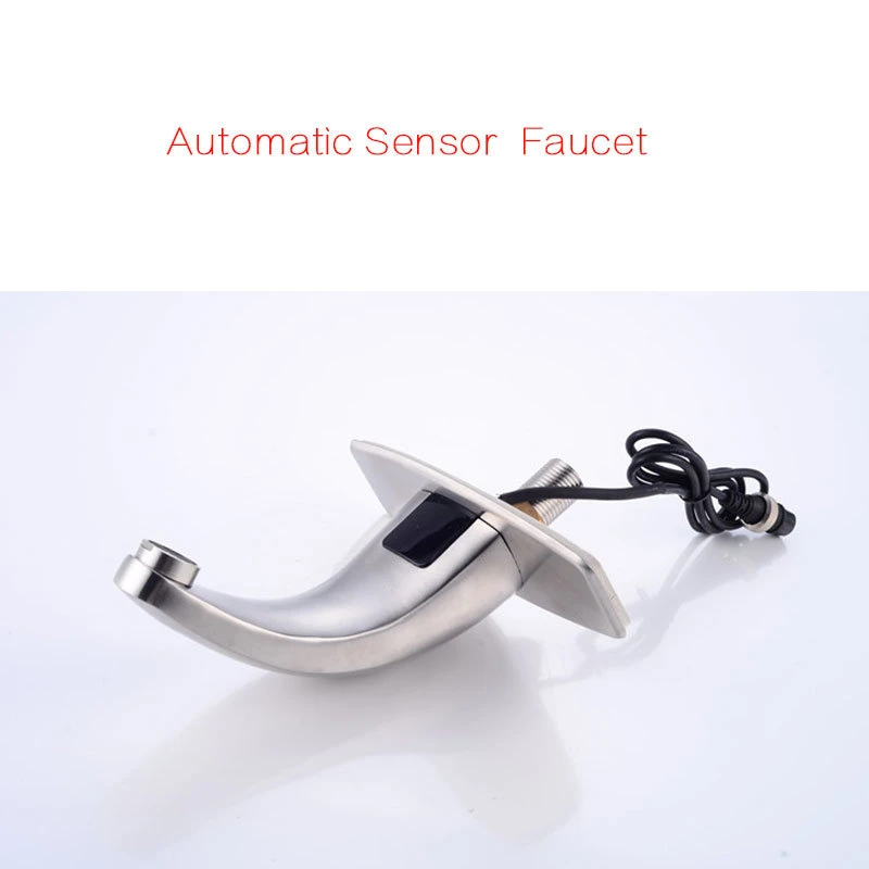 Automatic Sensor Faucet Mixer Touchless Bathroom Kitchen Basin Faucet Battery Power Hot and Cold Water Taps