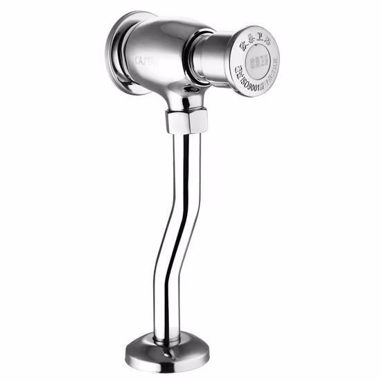 Grifo de Pedal de pie de latón de grifo abierto lento de agua de alta calidad para uso en hospitales